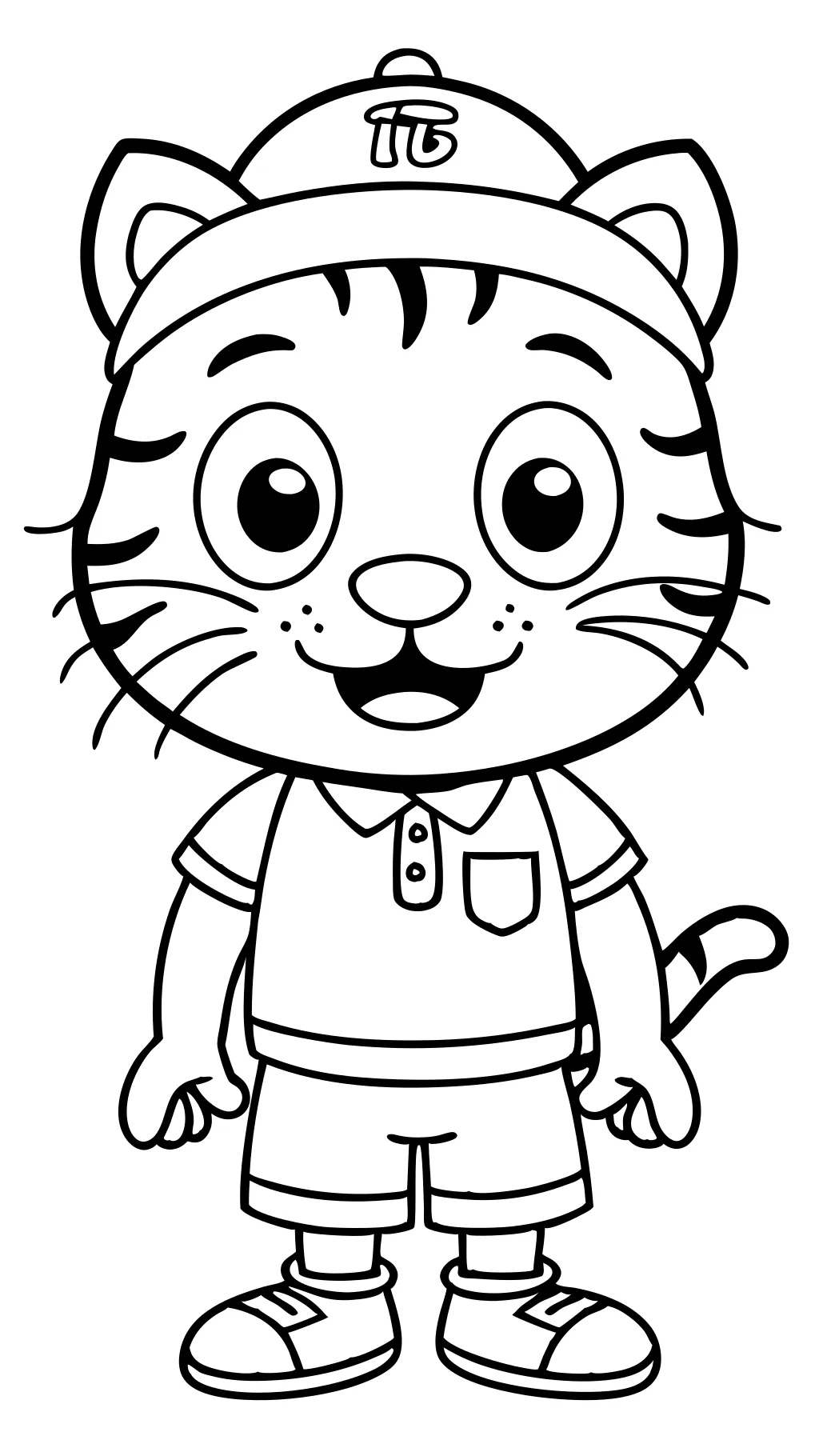 Páginas para colorear del vecindario de Daniel Tiger